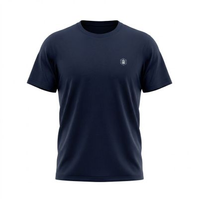 MEN LUMBERJACK TEE MINI LOGO NAVY